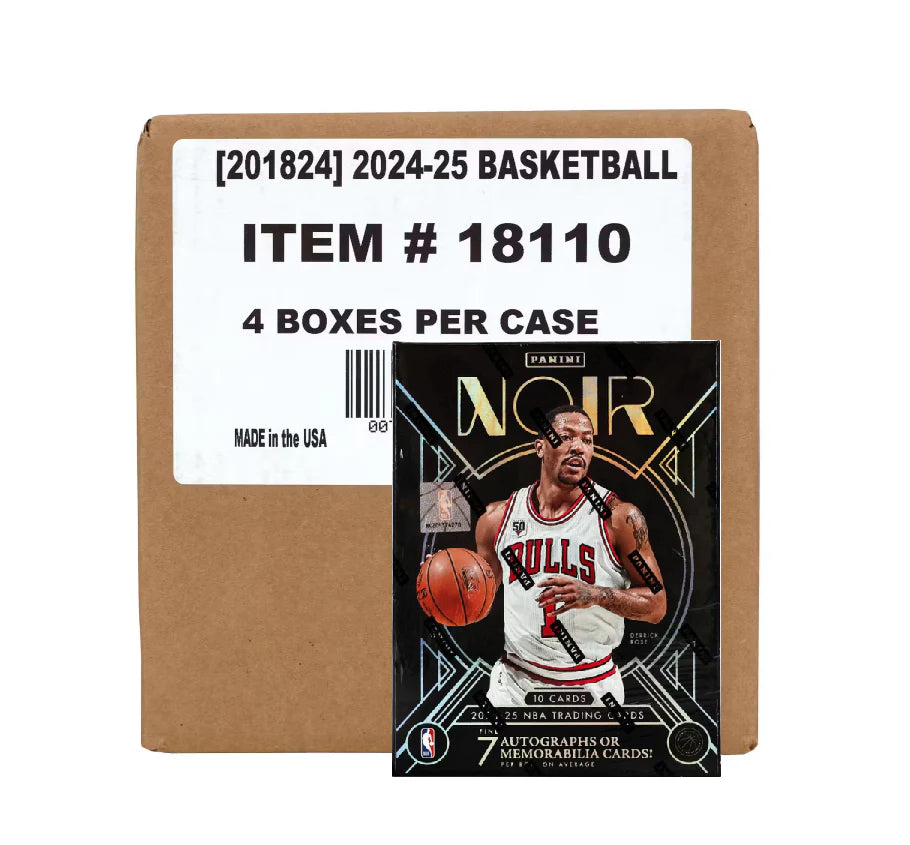 2024-25 Panini Noir Basketball Hobby 4-Box Case