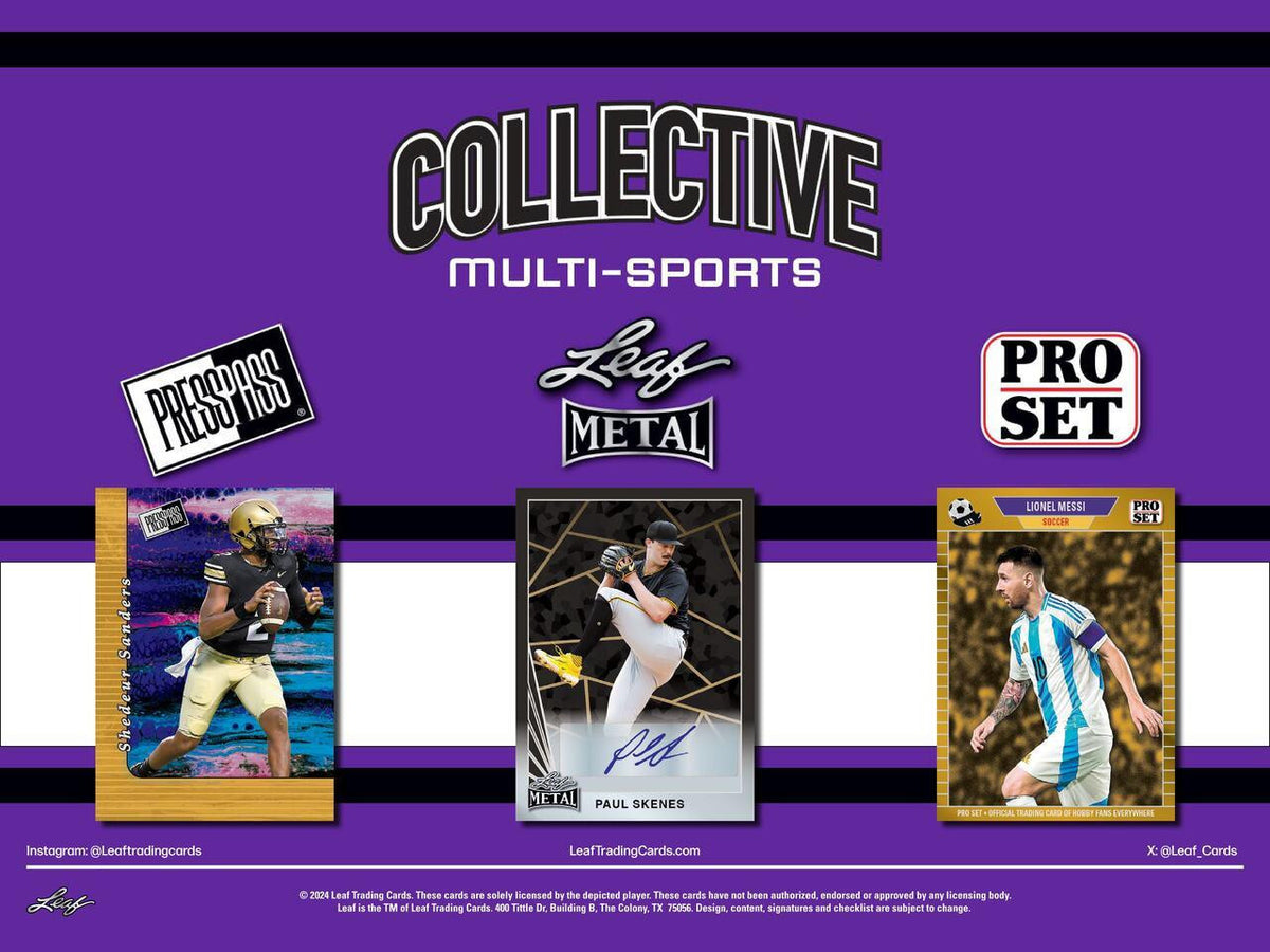 2024 Leaf Collective Multi Sport Hobby Box