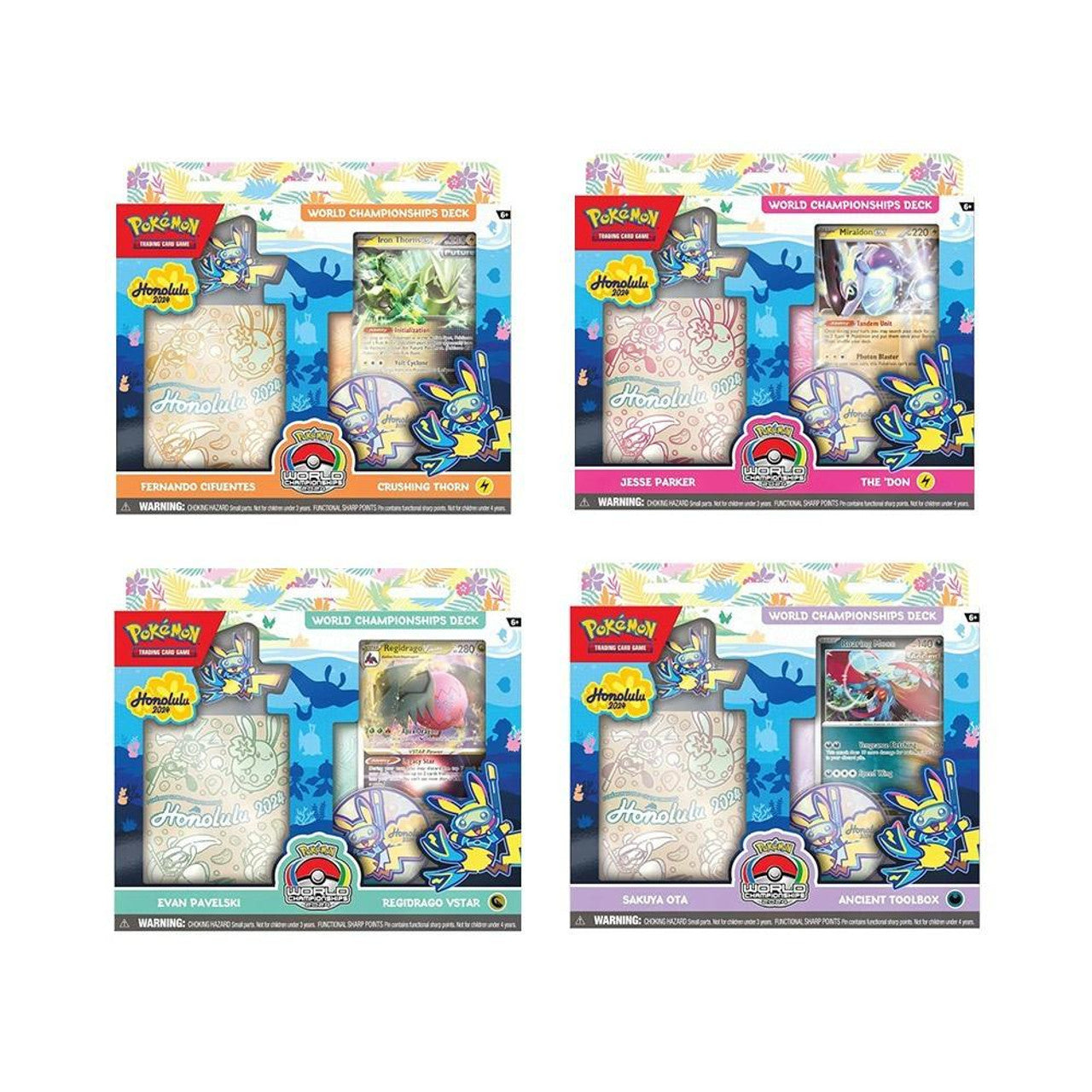 2024 Pokemon TCG World Championship Deck Box