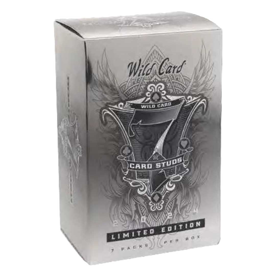 2024 Wild Card 7 Card Studs Metal High Stakes Edition Football Hobby Box