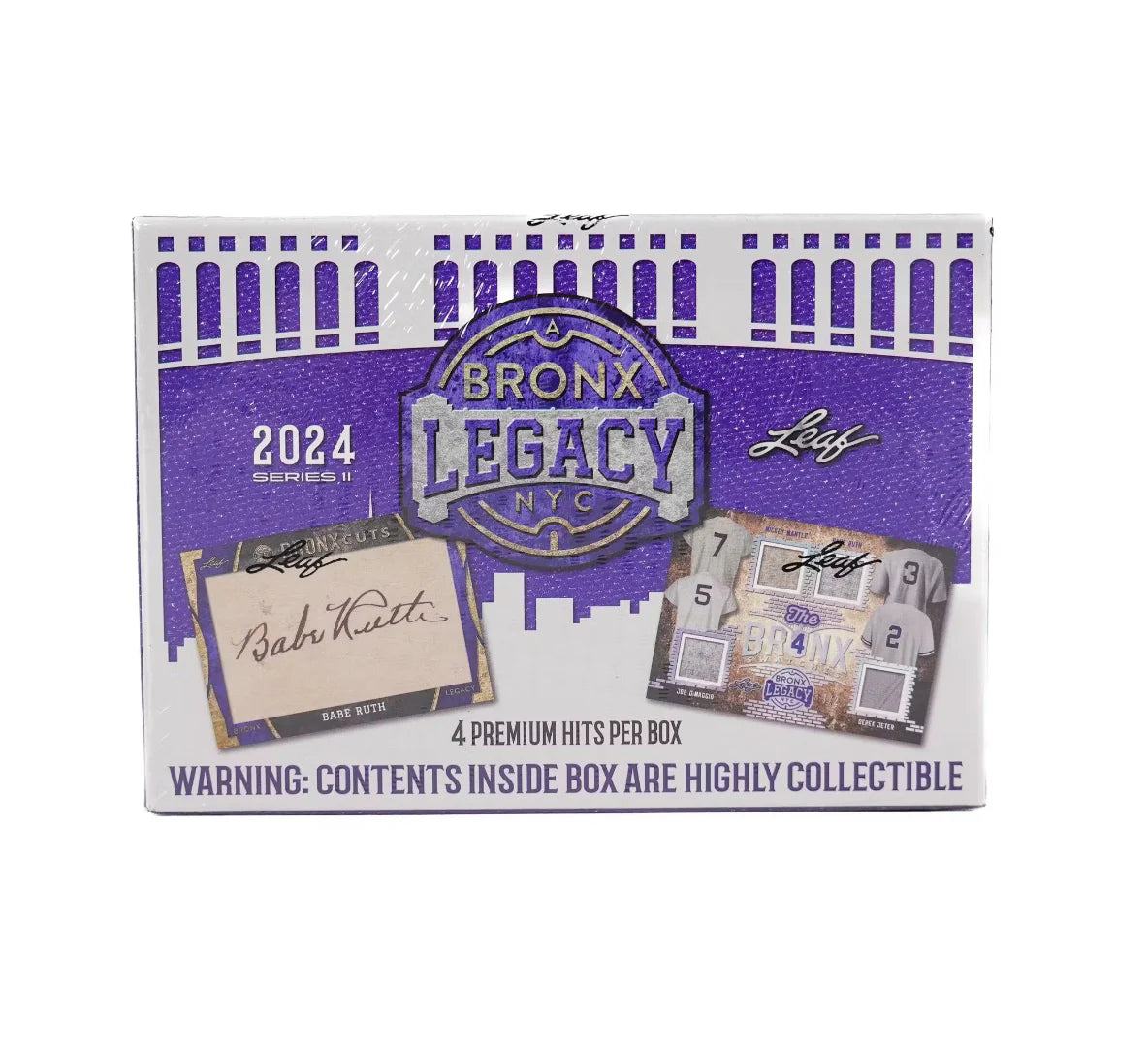 2024 Leaf A Bronx Legacy Baseball Series 2 Box