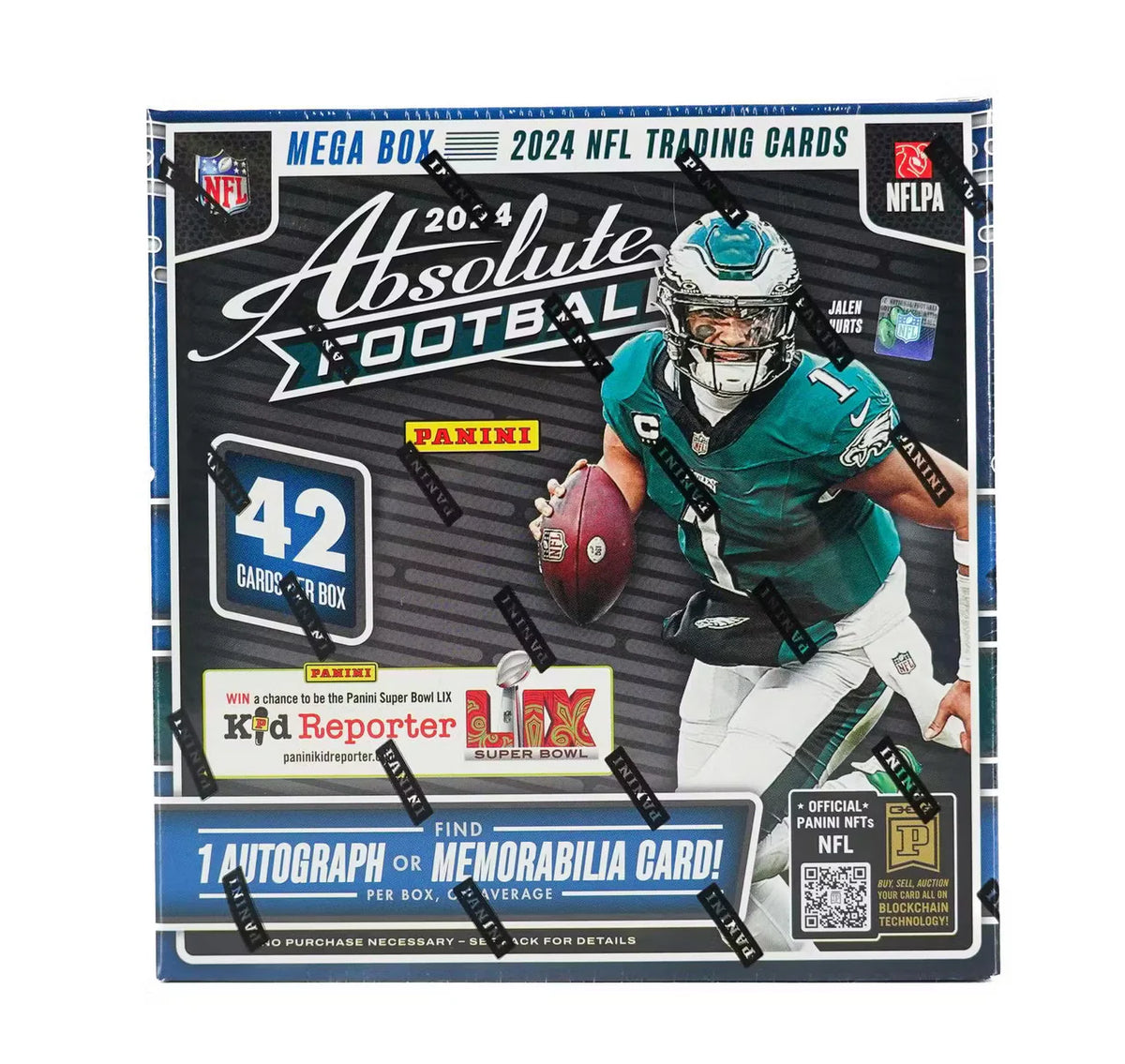 2024 Panini Absolute Football Mega Box (Black Parallels)