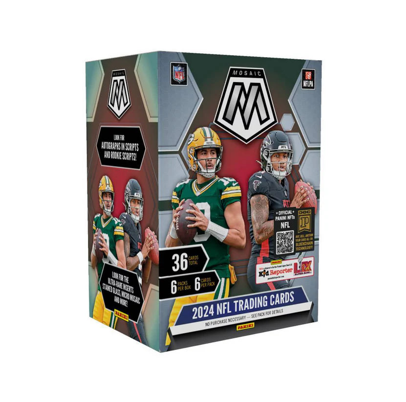 rare panini football cards 2024 2024 Panini Mosaic Football Blaster Box