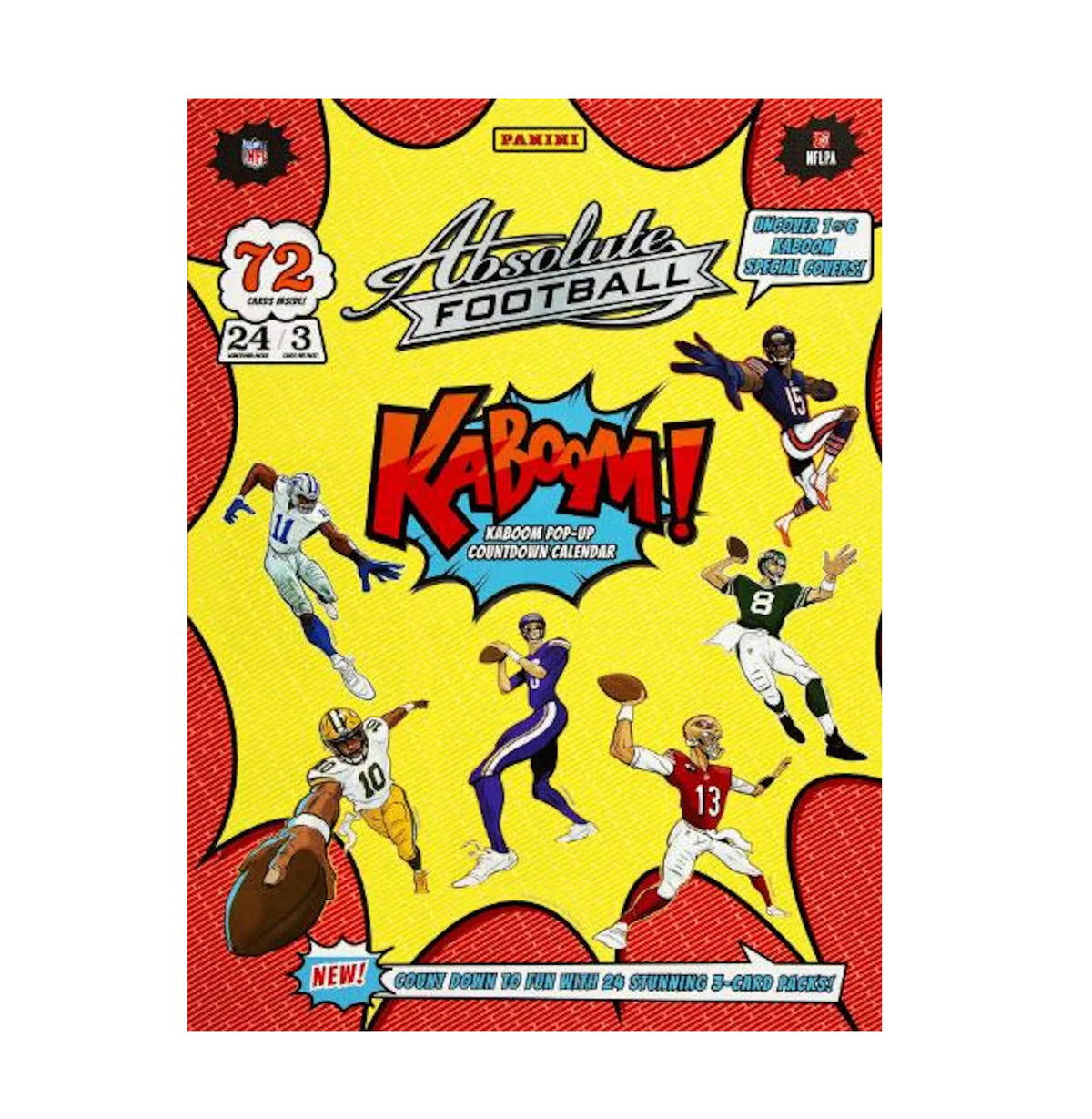 2024 Panini Absolute Football KABOOM! Countdown Calendar