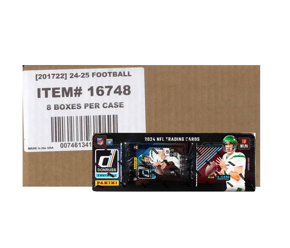 2024 Panini Donruss Football Hobby Factory Set 8 Set Case