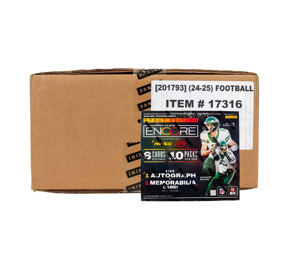 2024 Panini Encore Football Hobby 12 Box Case