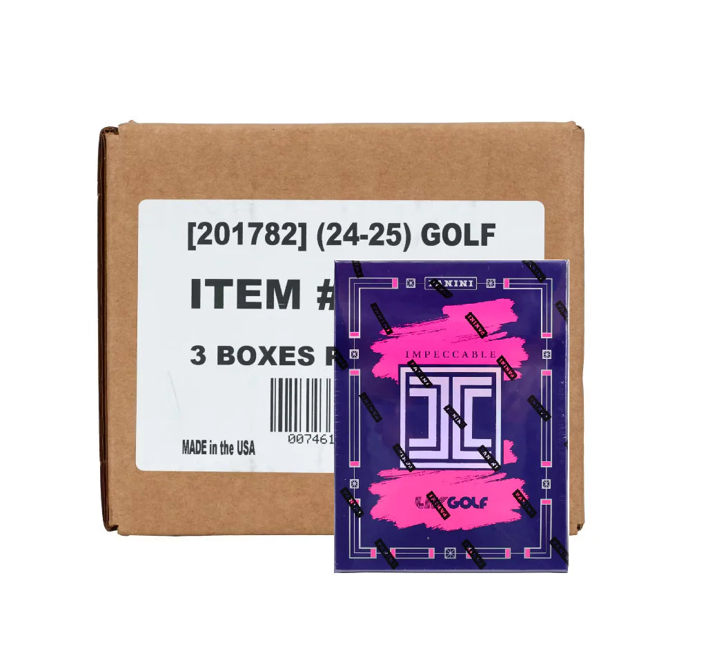 2024 Panini Impeccable LIV Golf Hobby 3 Box Case