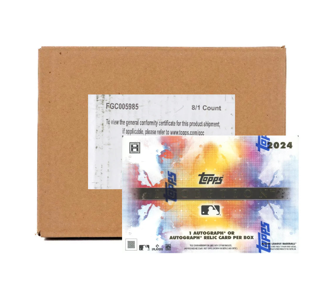 2024 Topps Inception Baseball Hobby 8 Box Case
