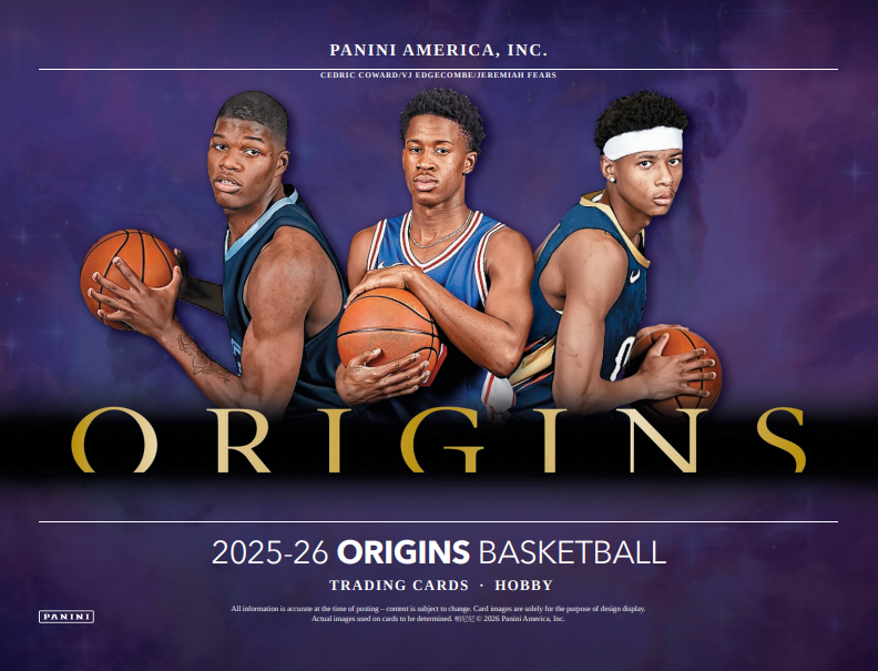 2025-26 Panini Origins Basketball Hobby 12-Box Case