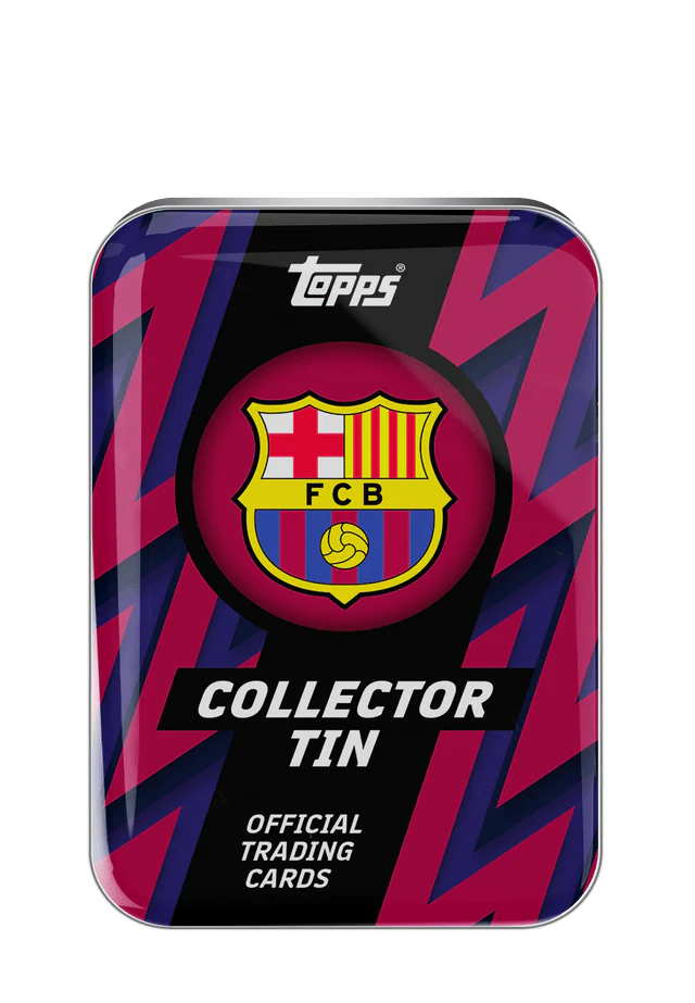 2025-26 Topps FC Barcelona Collector Tin