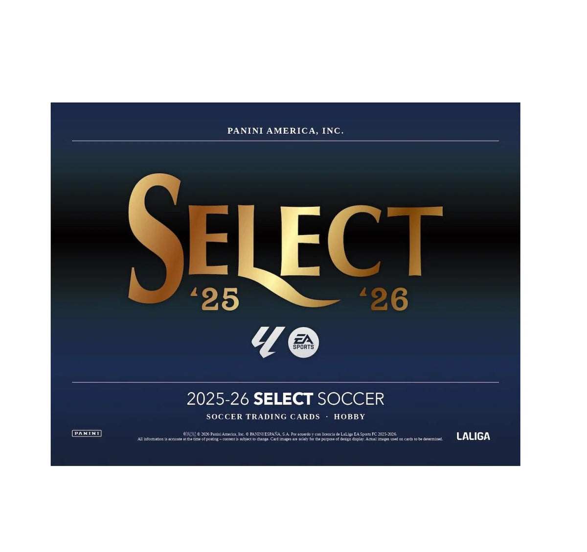 2025/26 Panini Select La Liga Soccer Hobby Box
