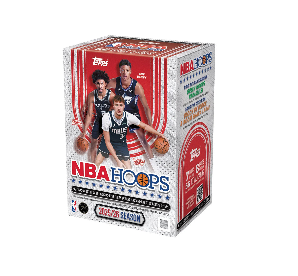 2025-26 Topps NBA Hoops Basketball Blaster Box
