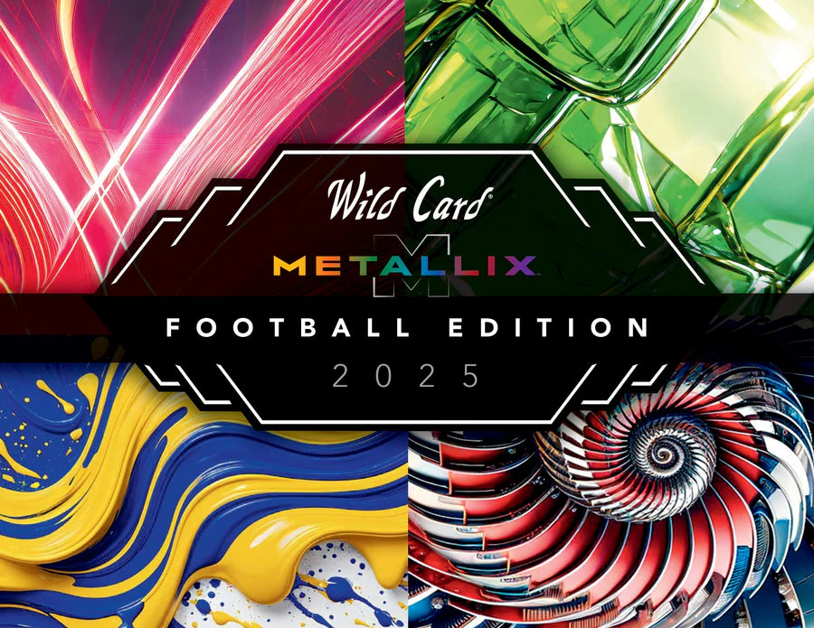 2025 Wild Card Metallix Football Hobby Box