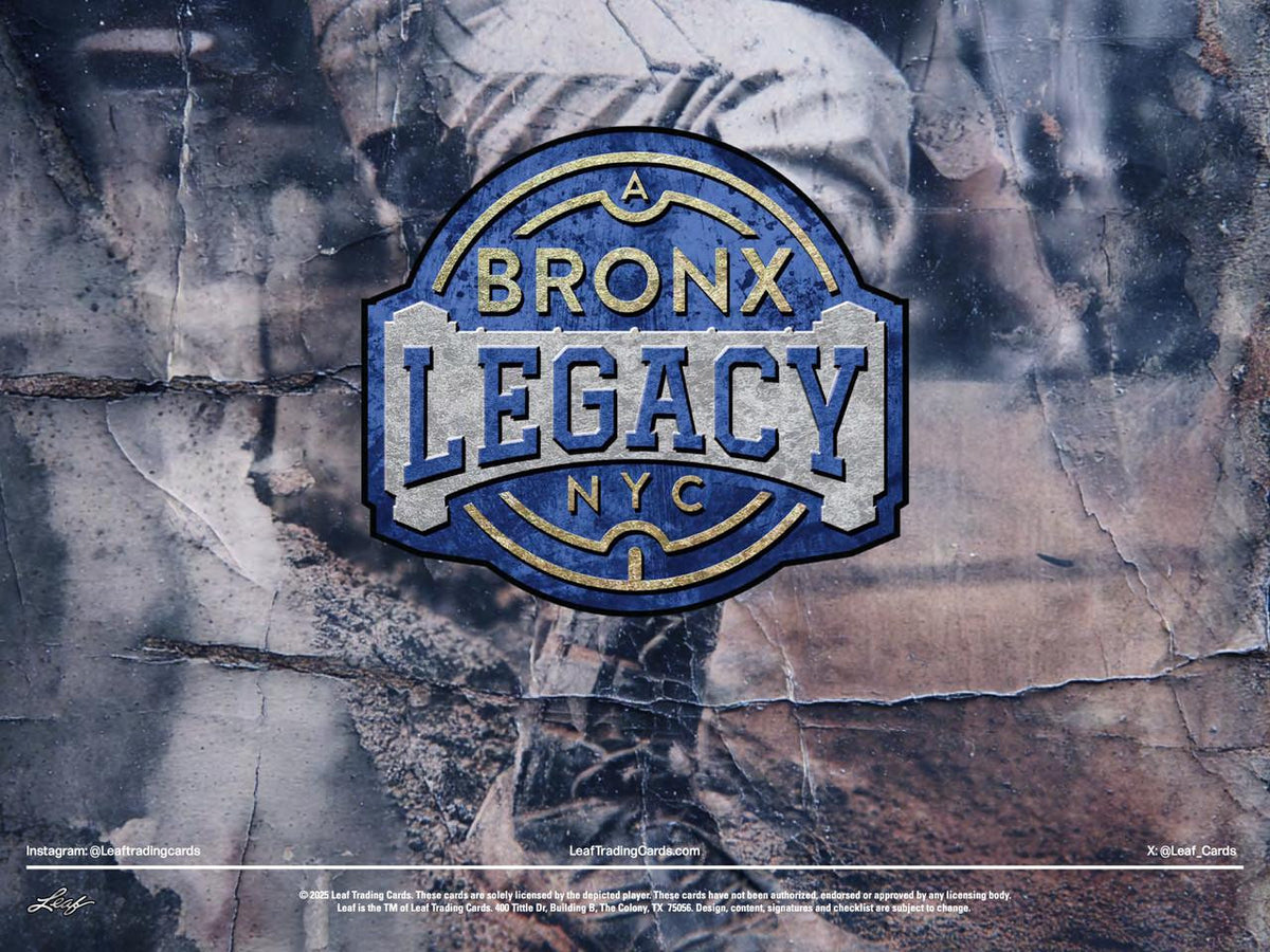 2025 Leaf A Bronx Legacy Baseball Hobby 10 Box Case *PRESALE*