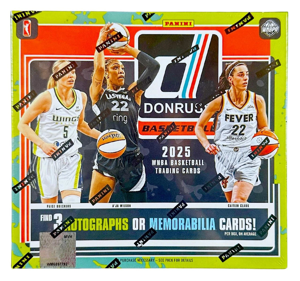 2025 Panini Donruss WNBA Basketball Hobby Box