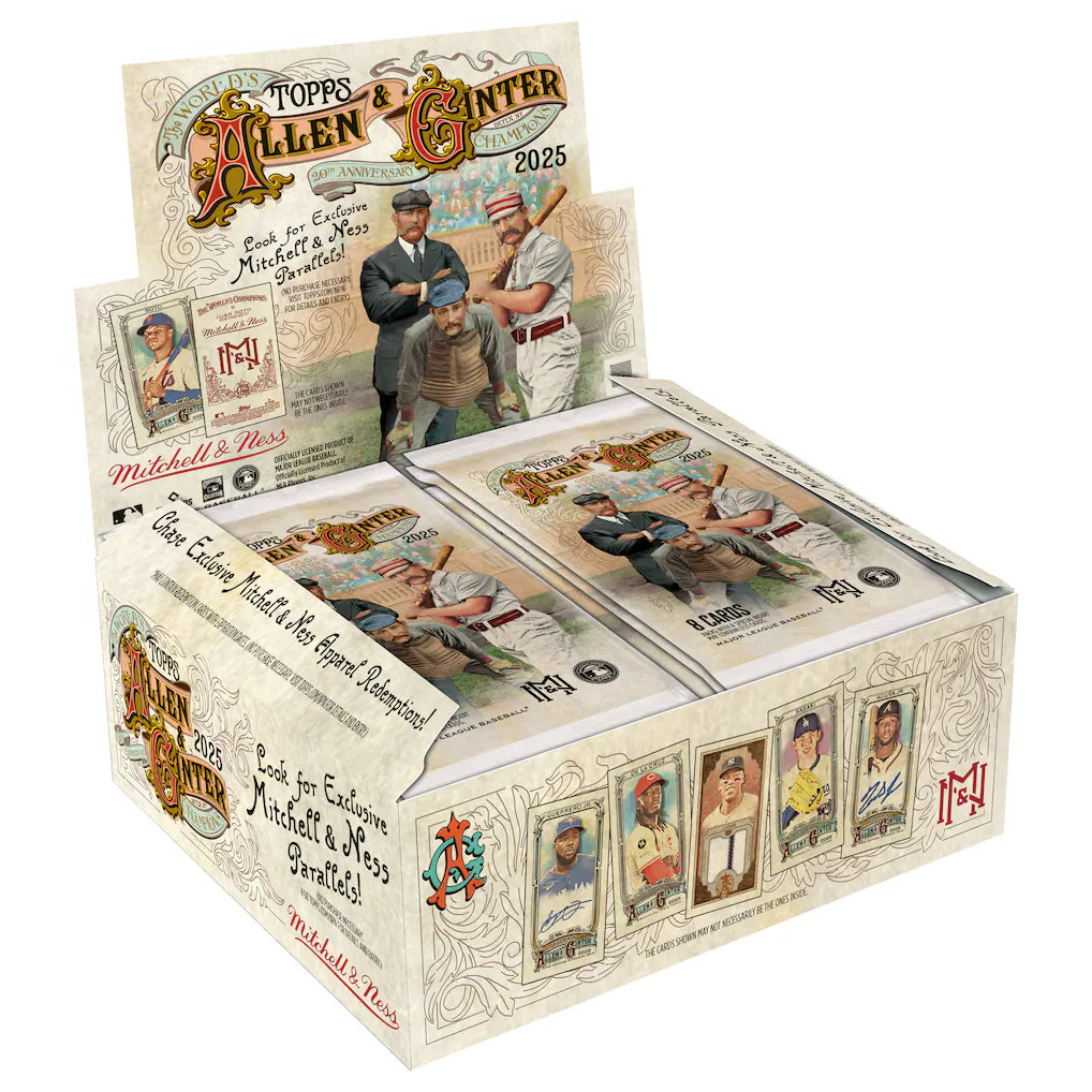 2025 Topps Allen & Ginter Baseball Mitchell and Ness Box