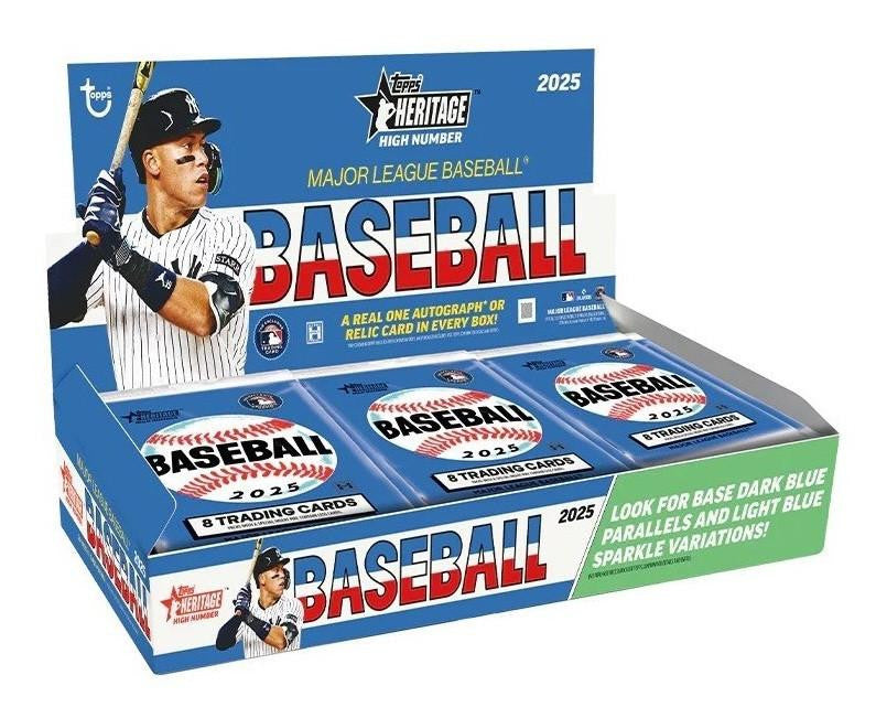 2025 Topps Heritage High Number Baseball Hobby Box