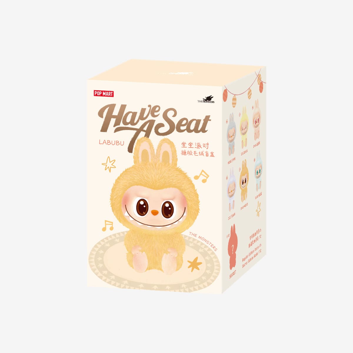 Pop Mart THE MONSTERS - Have a Seat Vinyl Plush Blind Box