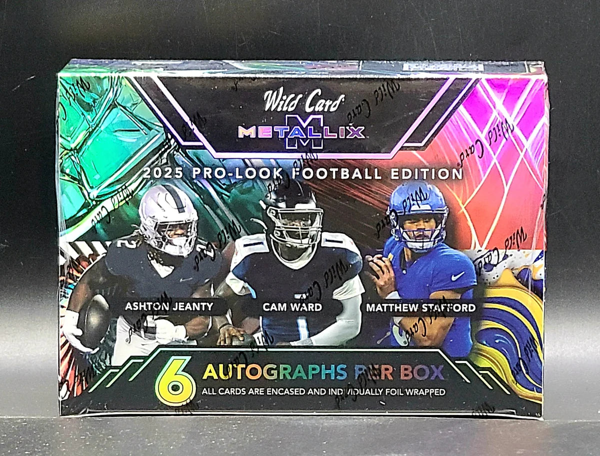 2025 Wild Card Metallix Pro-Look Football Hobby Box