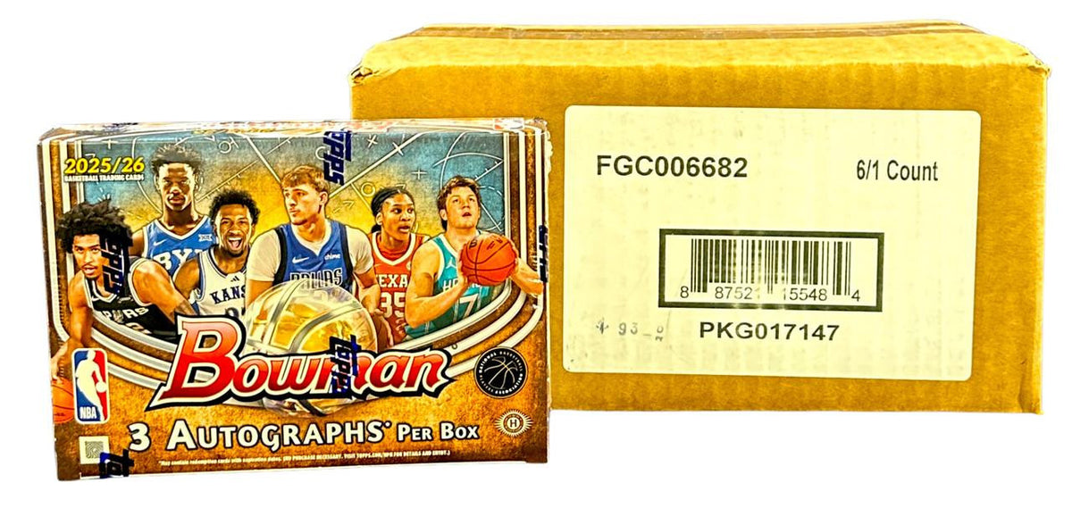 2025-26 Bowman Basketball Delight Box 6-Box Case