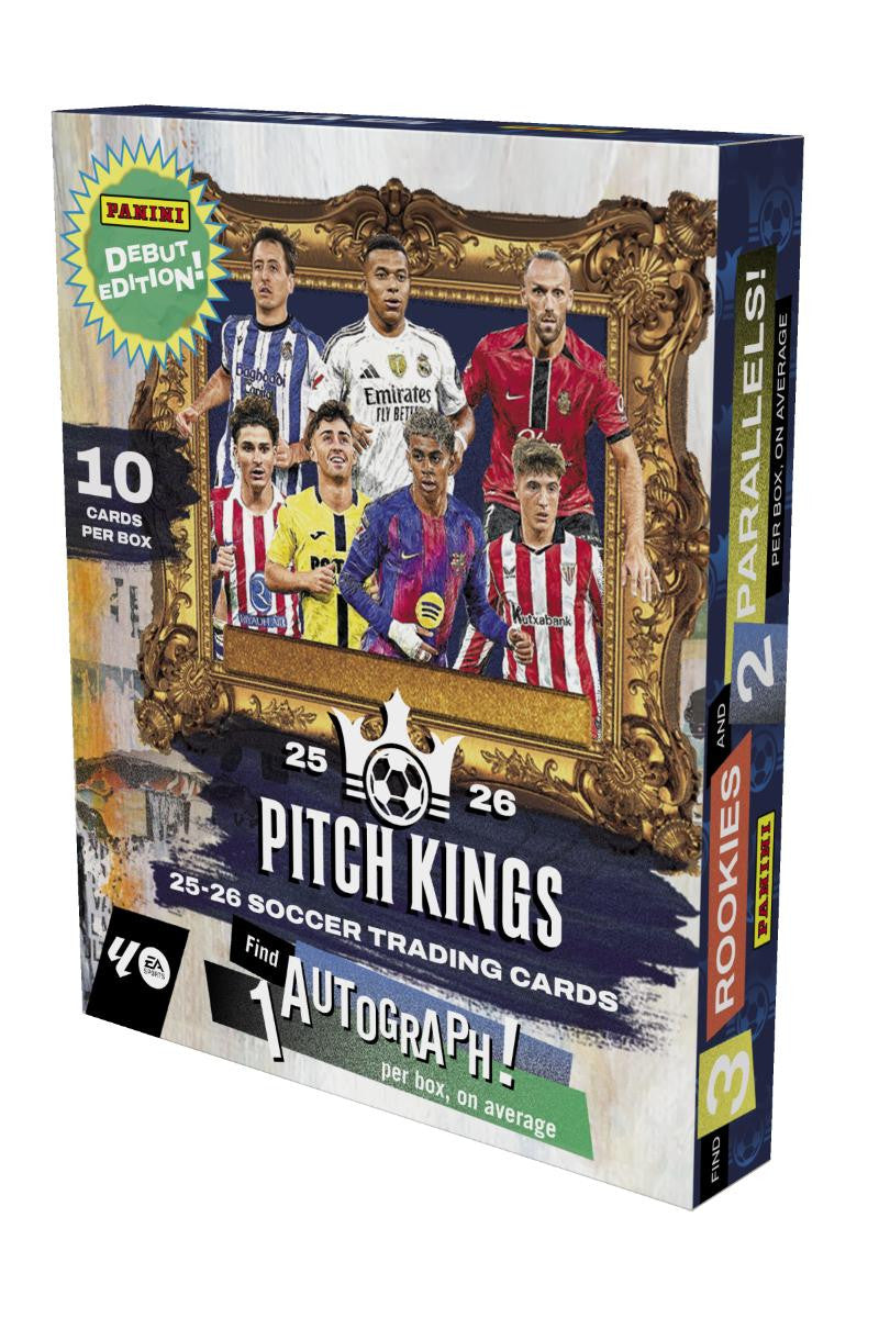2025-26 Panini Pitch Kings Soccer Hobby International Box