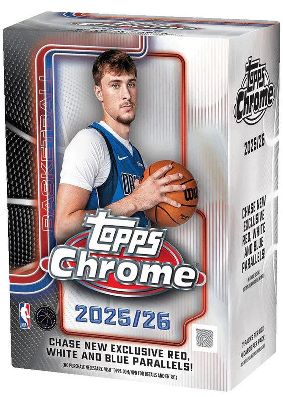 2025-26 Topps Chrome Basketball Blaster Box