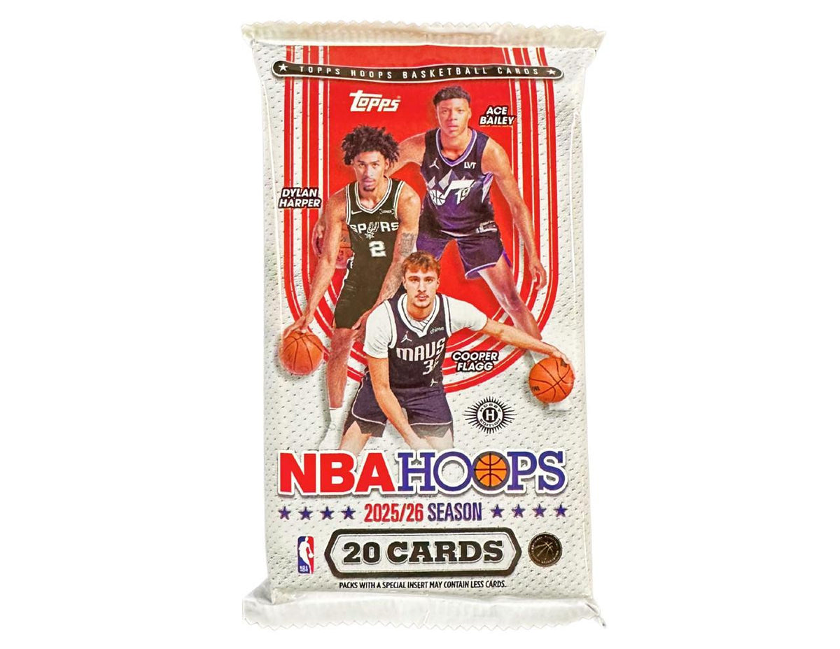 2025-26 Topps NBA Hoops Basketball Jumbo Pick Your Pack