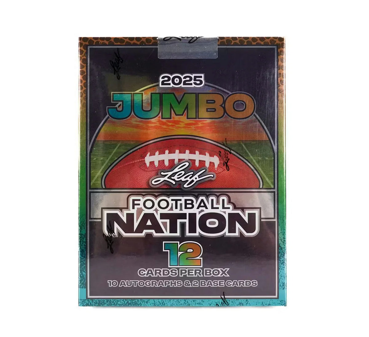 2025 Leaf Football Nation Jumbo Box