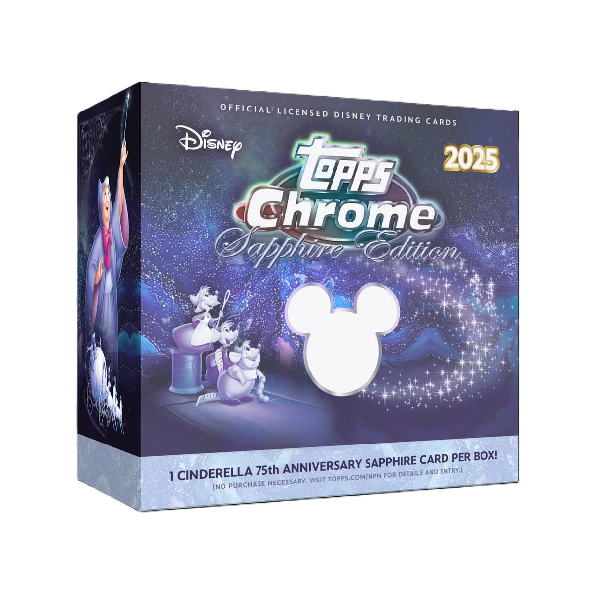 2025 Topps Chrome Disney Sapphire Edition Box