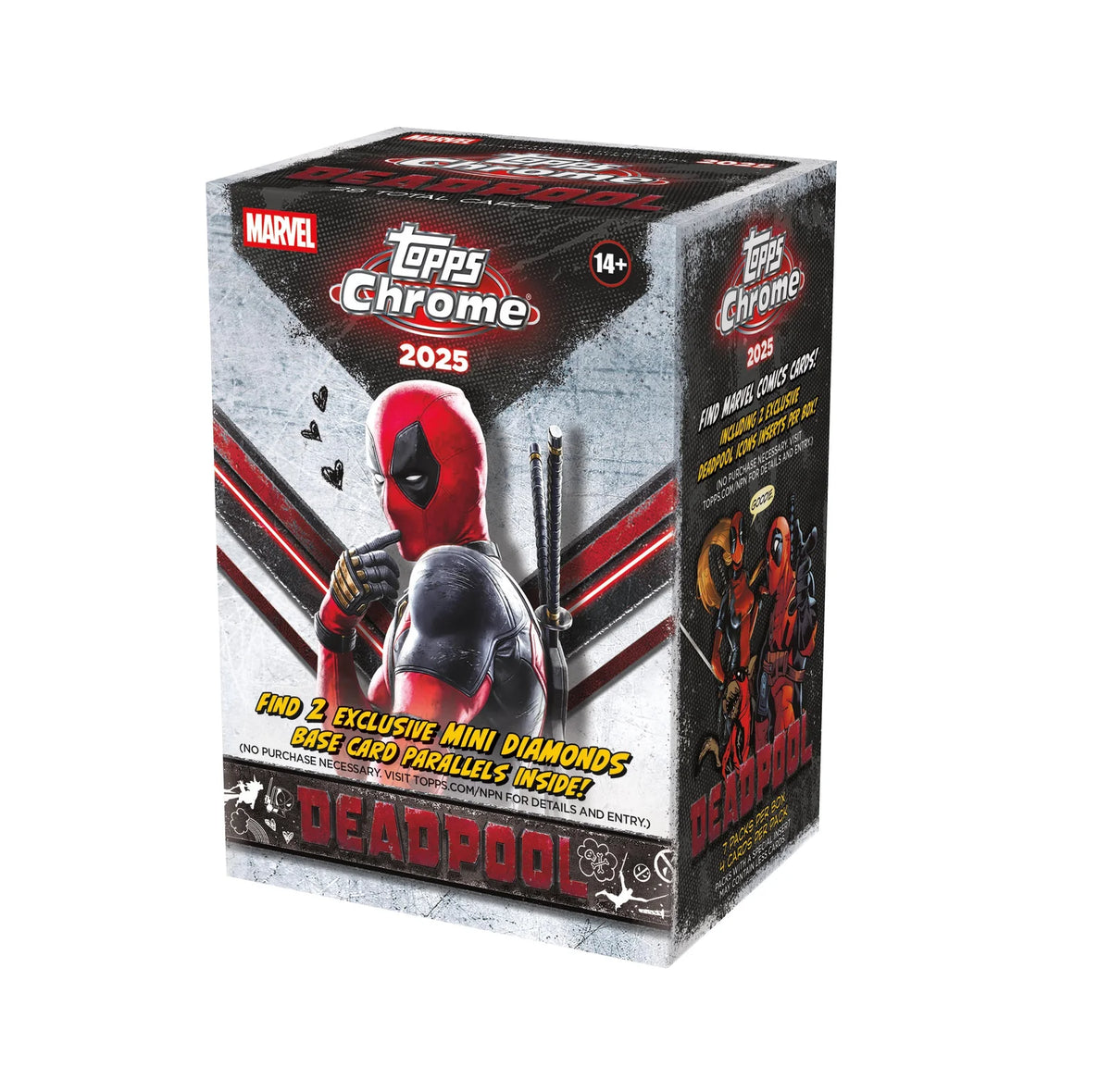 2025 Topps Chrome Deadpool Blaster Box