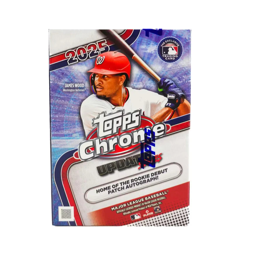 2025 Topps Chrome Update Series Baseball Blaster Box