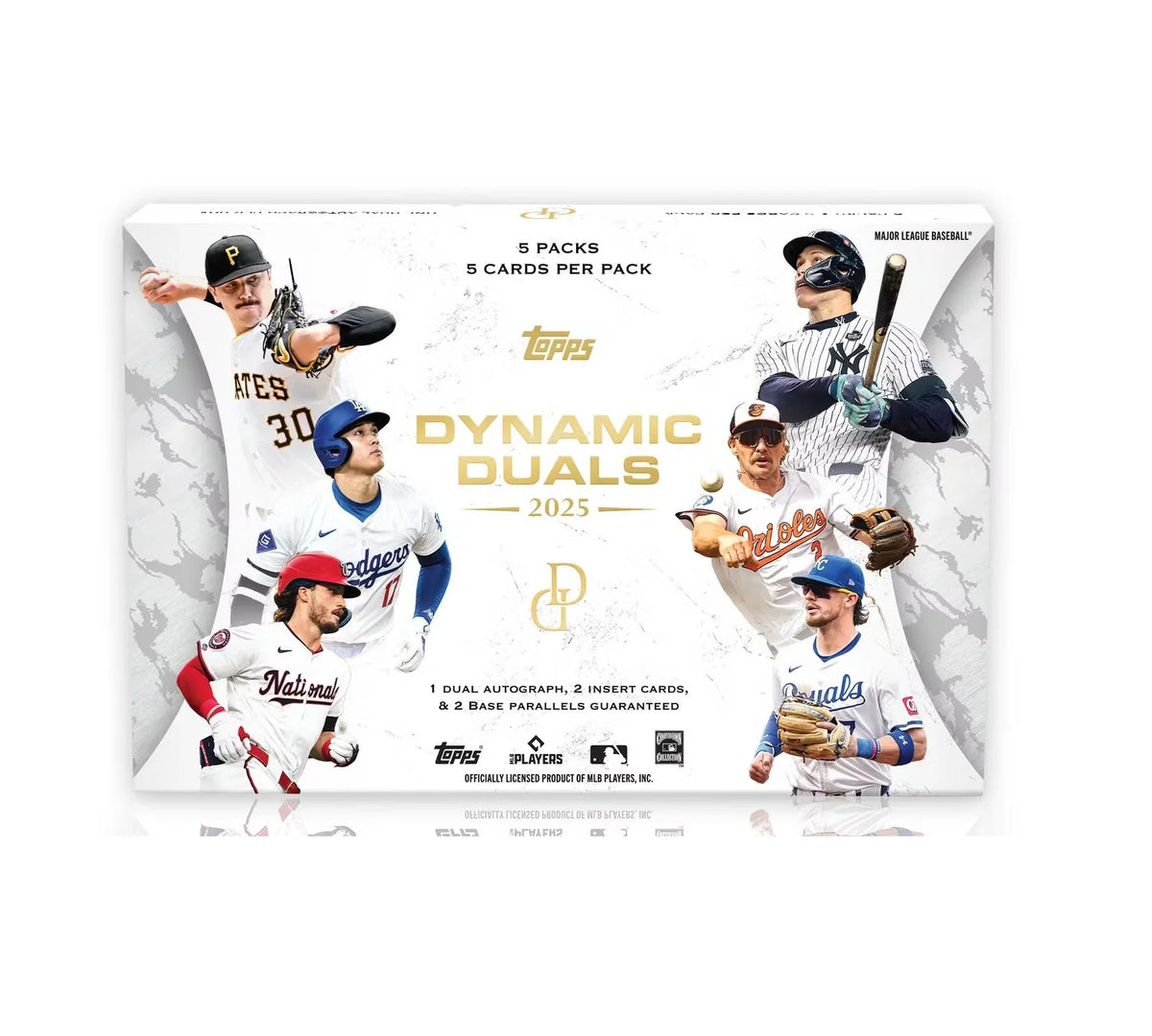 2025 Topps Dynamic Duals Baseball Hobby Box
