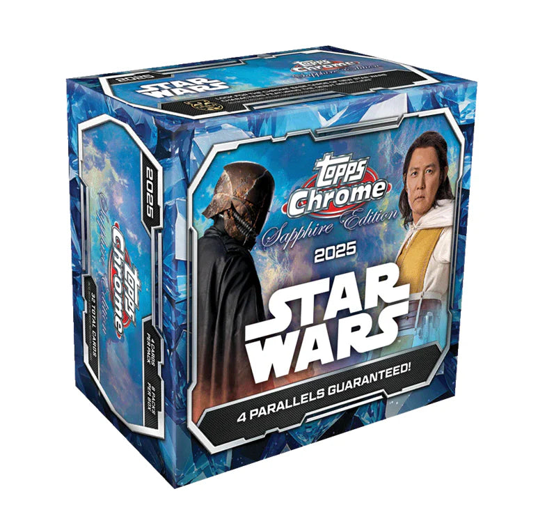 2025 Topps Chrome Star Wars Sapphire Edition Box