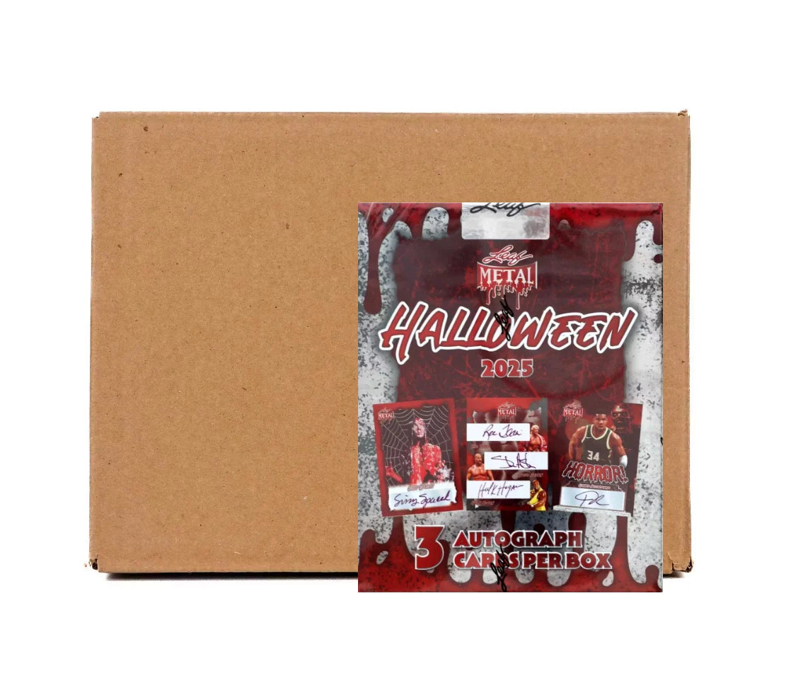 2025 Leaf Metal Halloween 10 Box Case
