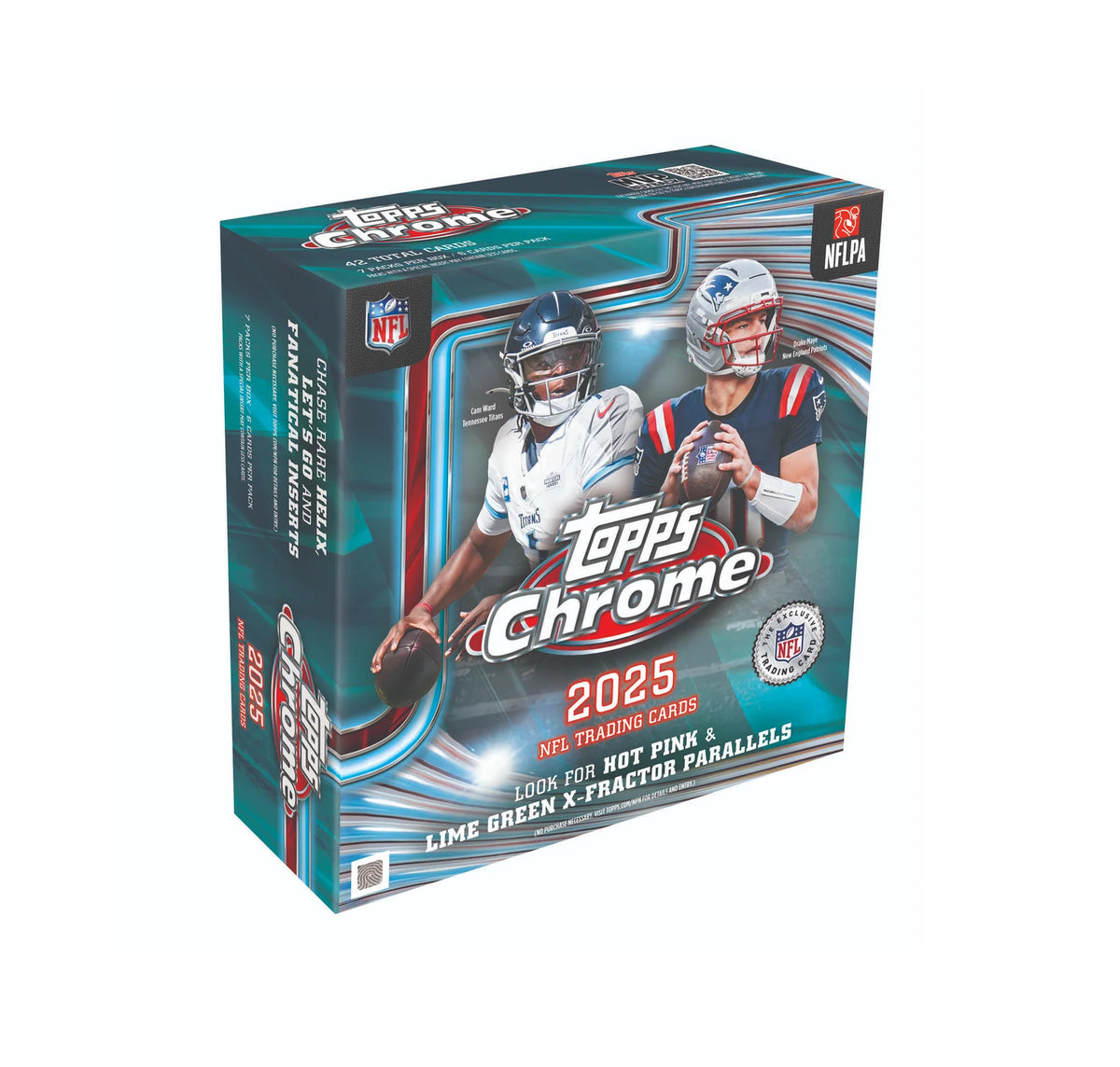 2025 Topps Chrome Football Mega Box