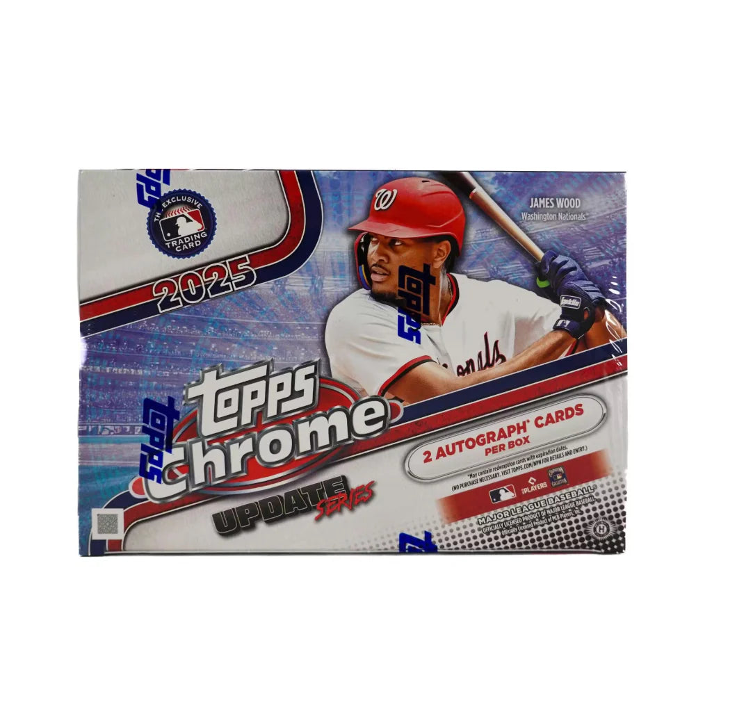 2025 Topps Chrome Update Series Baseball Breaker's Delight Box