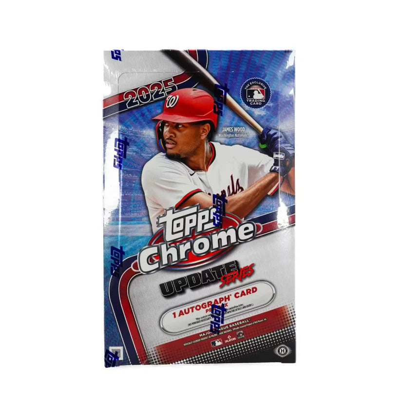 2025 Topps Chrome Update Series Baseball Hobby Box