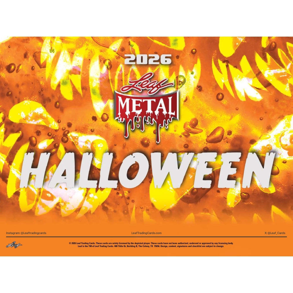2026 Leaf Metal Halloween Box *PRESALE*