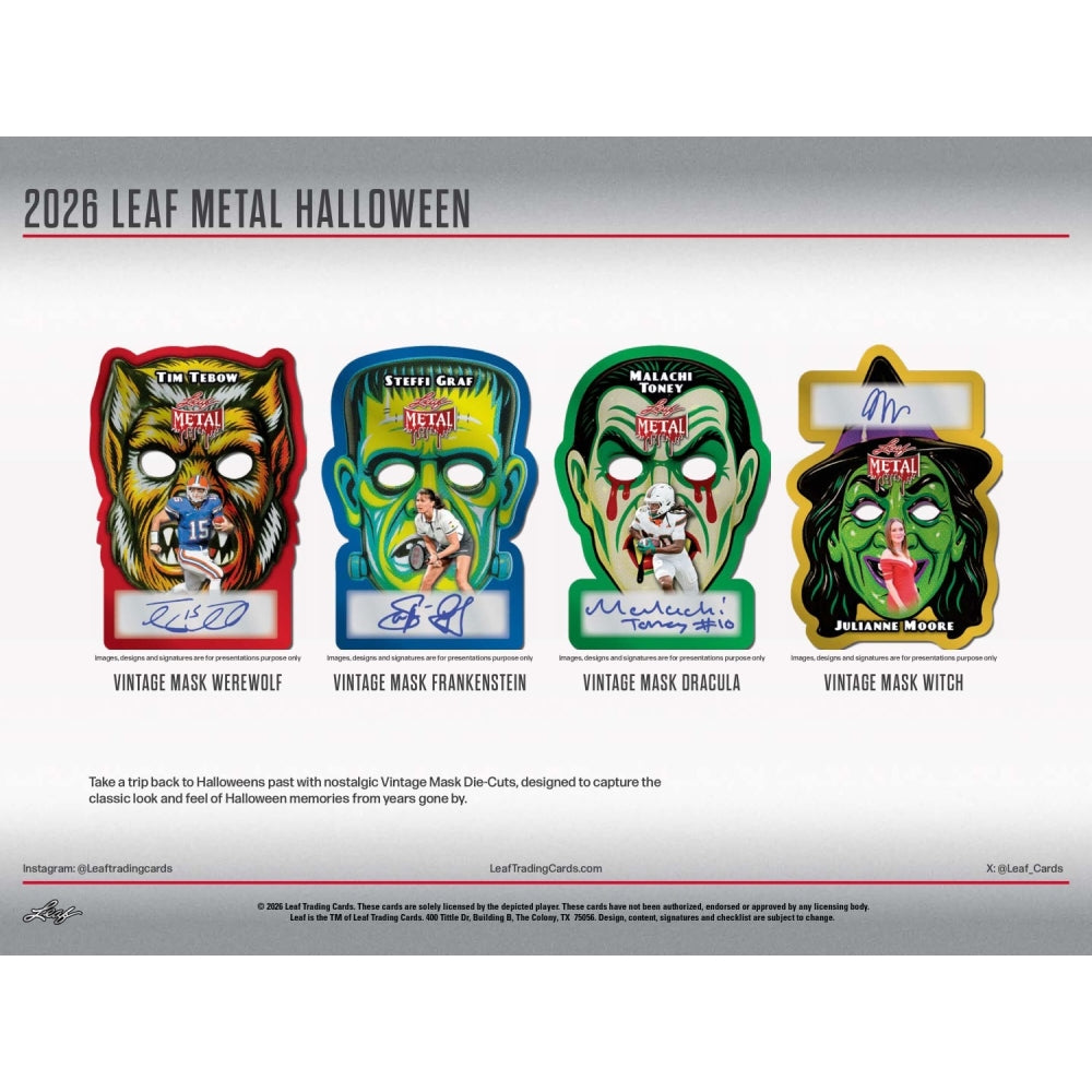 2026 Leaf Metal Halloween Box *PRESALE*