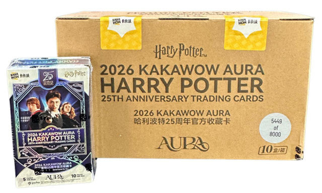 2026 Kakawow Harry Potter Aura Hobby Box 10-Box Case