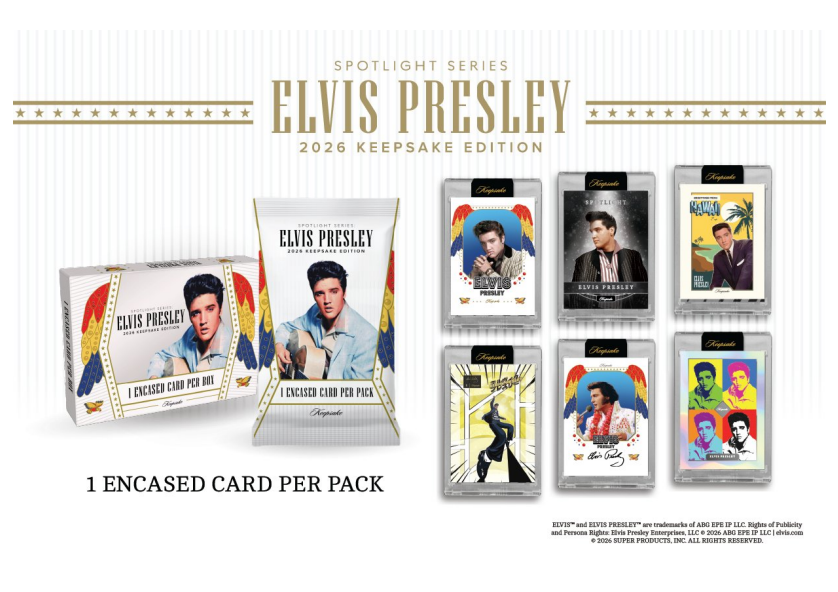 2026 Keepsake Elvis Presley Spotlight Series 20-Box Case