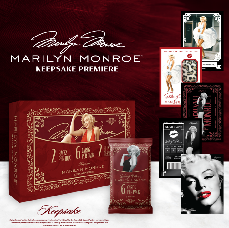 2026 Keepsake Marilyn Monroe Premiere Breaker 10-Box Case *PRESALE*
