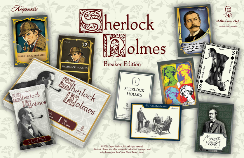 2026 Keepsake Sherlock Holmes 10 Box Case