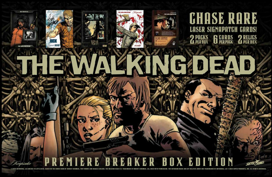 2026 Keepsake The Walking Dead Premiere Breaker 10-Box Case