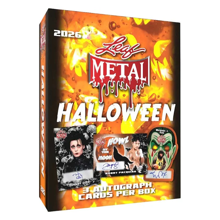 2026 Leaf Metal Halloween Box