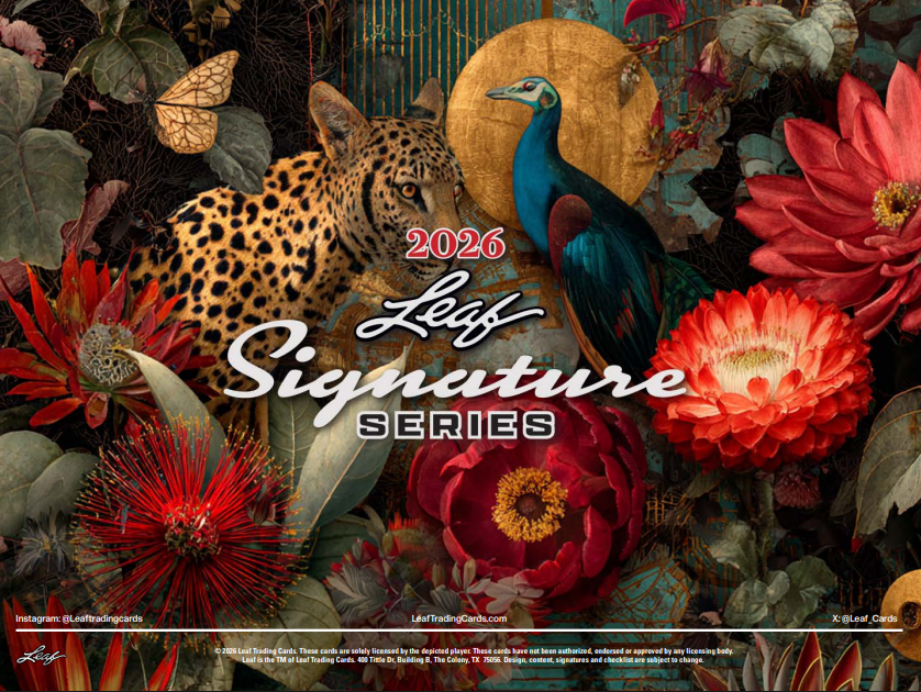 2026 Leaf Metal Signature Series Sports Box