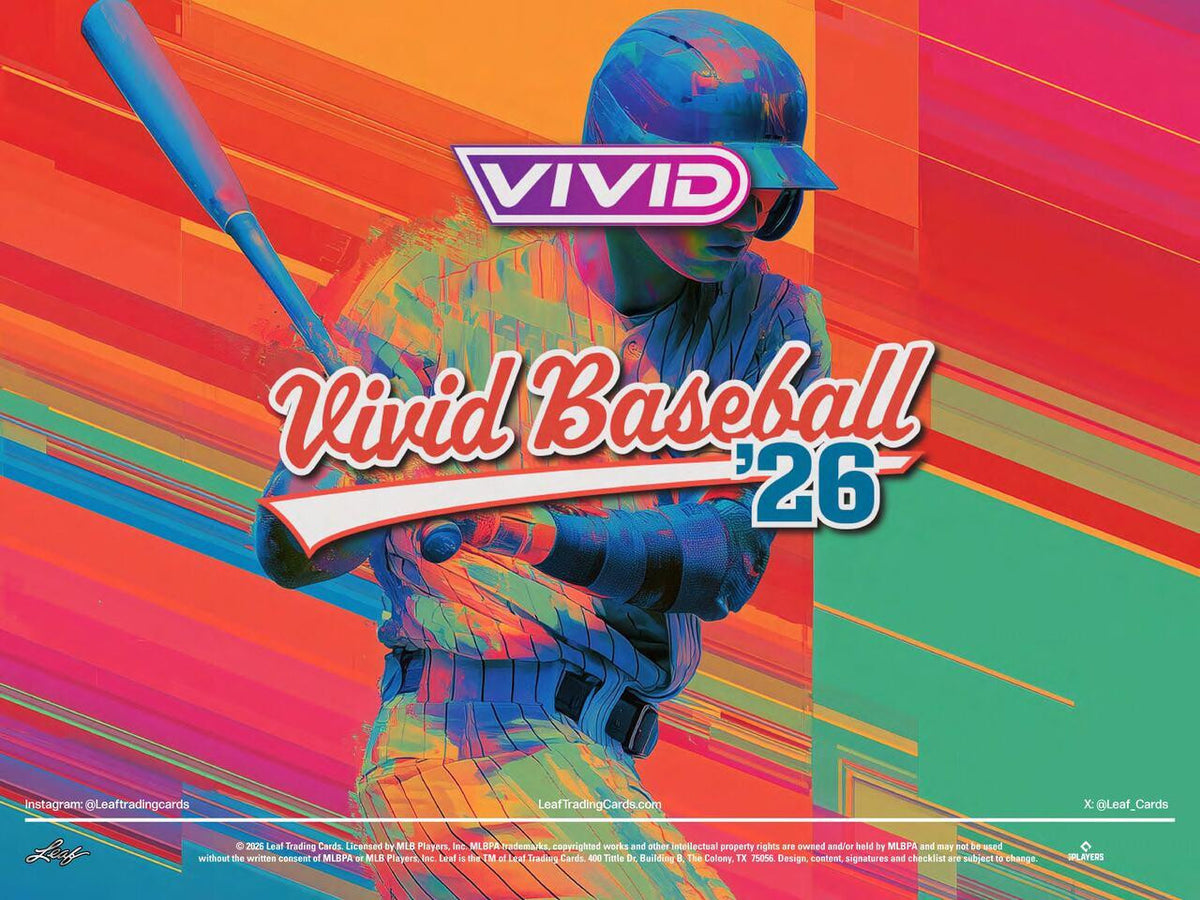 2026 Leaf Vivid Baseball Jumbo Box