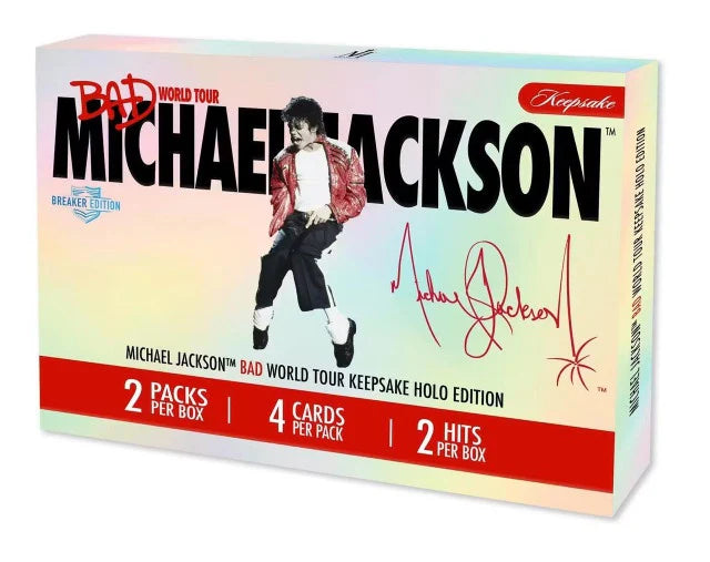 2026 Keepsake Michael Jackson Bad World Tour Holo Breakers Edition Box