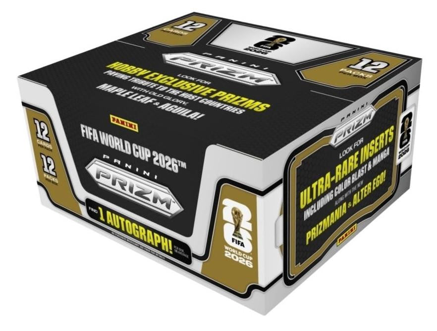 2026 Panini Prizm FIFA World Cup Soccer Hobby Box *Presale*