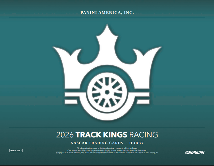 2026 Panini Track Kings Racing Hobby Box